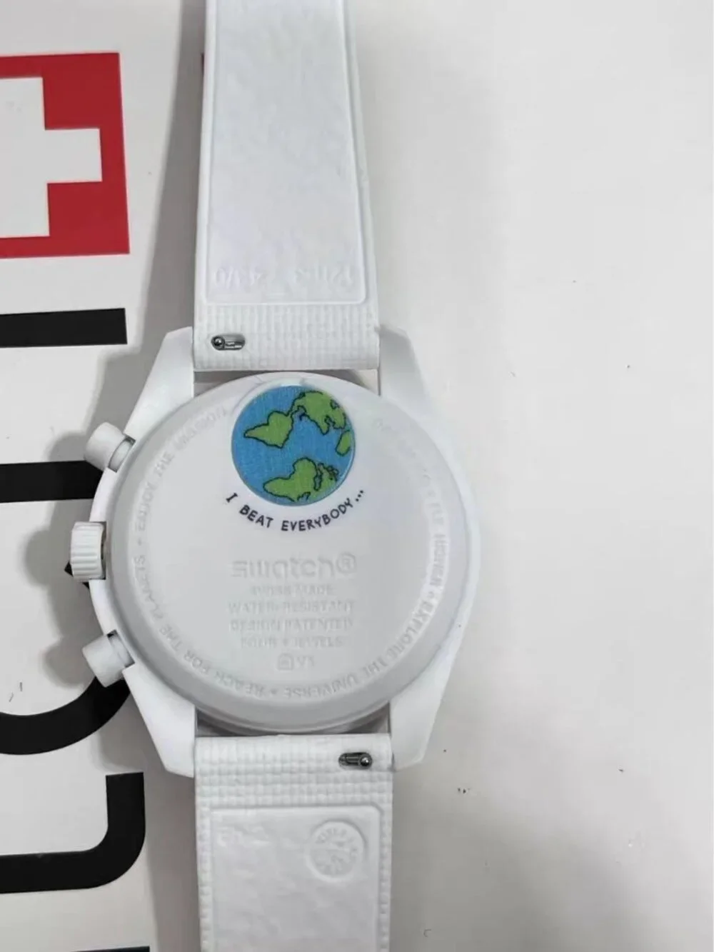 Swatch omega mission